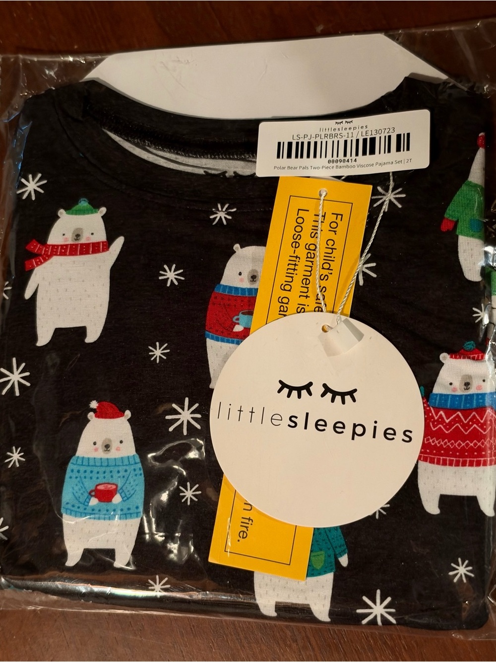 Little Sleepies Polar Bear Pals NWT